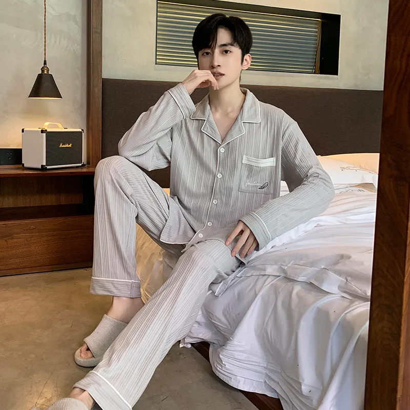 Top Melon Men Pajama Sets-3