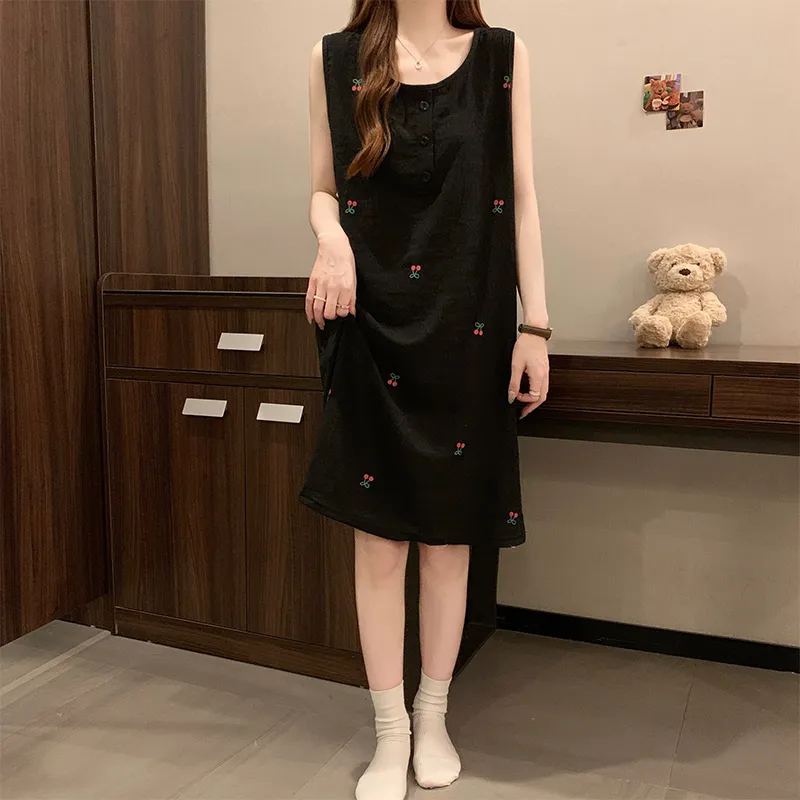 Top Melon Nightgown Women's Image Color-5