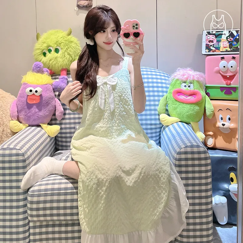 Top Melon Nightgown Women's Image Color-1