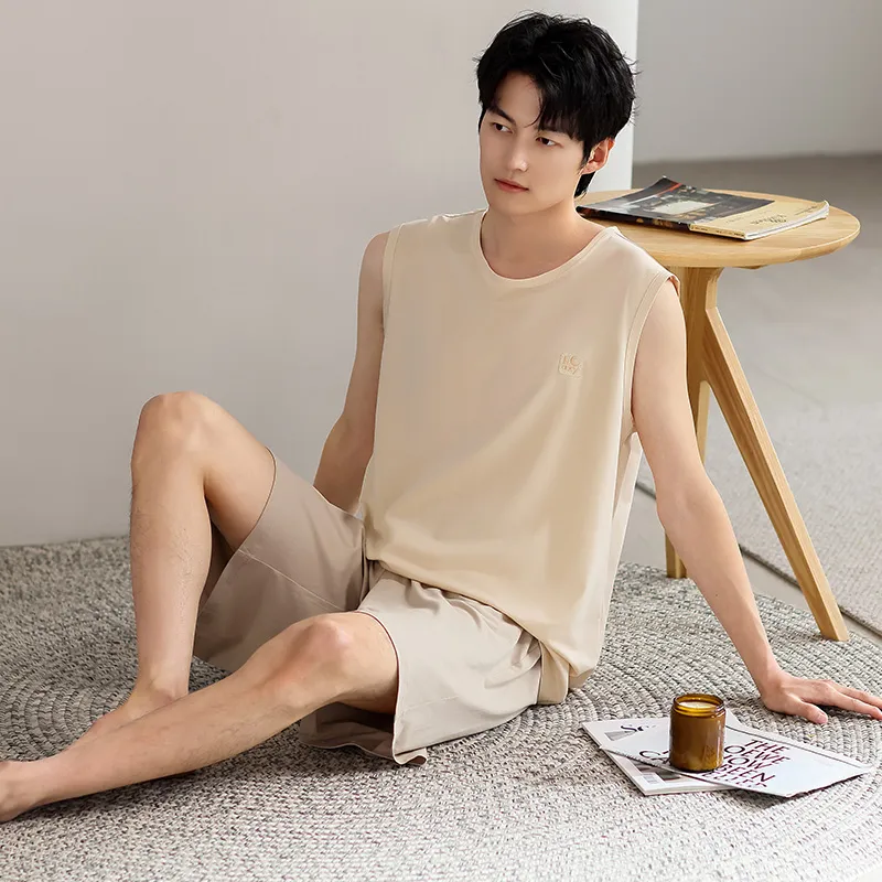 Top Melon Men Pajama Sets-2