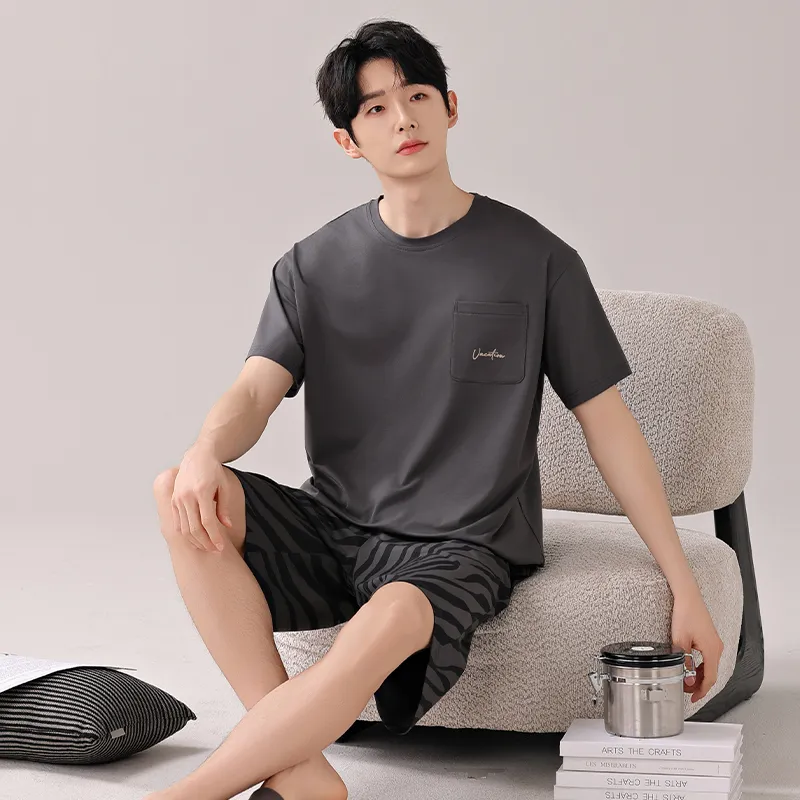 Top Melon Men Pajama Sets-2