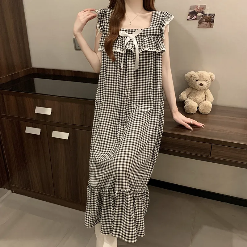 Top Melon Nightgown Women's Image Color-2