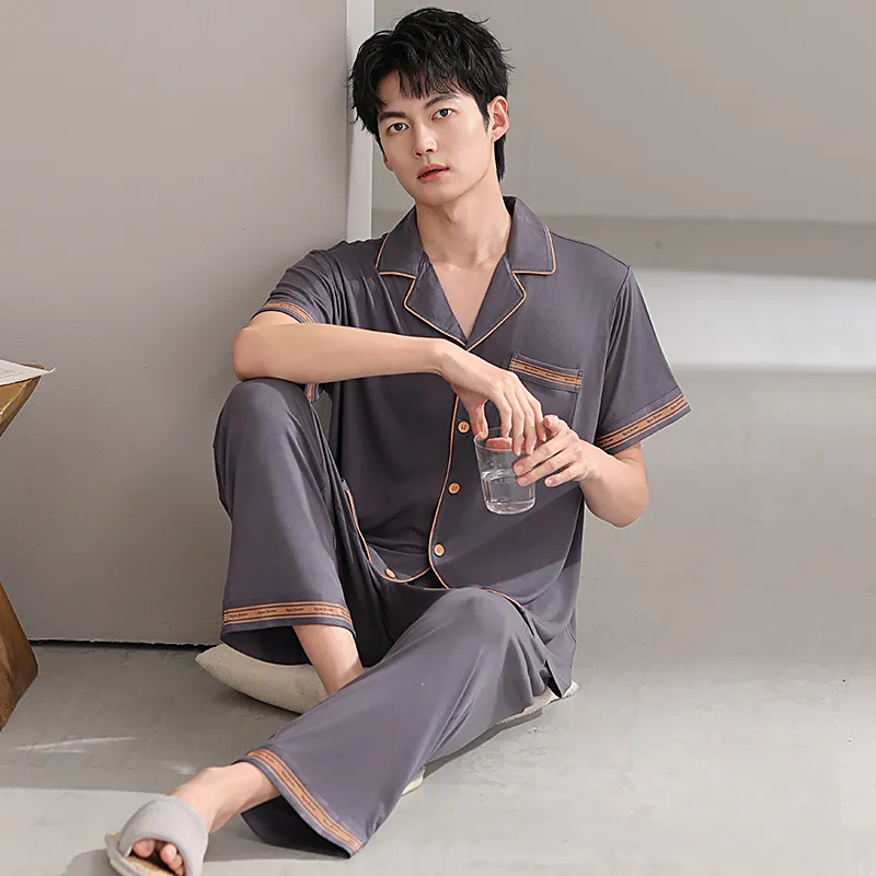 Top Melon Pajama Set Men's Image Color-3