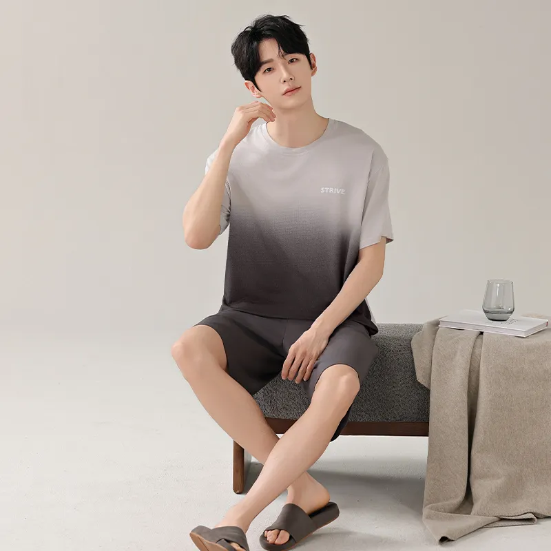Top Melon Men Pajama Sets-6