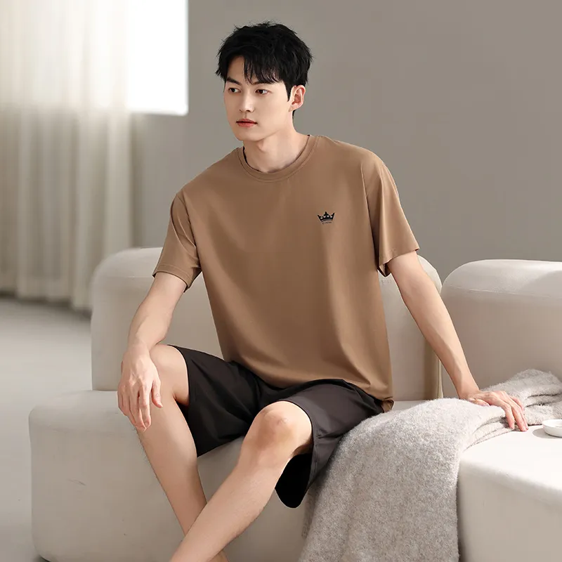 Top Melon Men Pajama Sets-3
