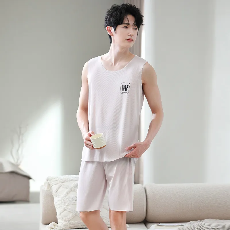 Top Melon Pajama Set Men's Image Color-3