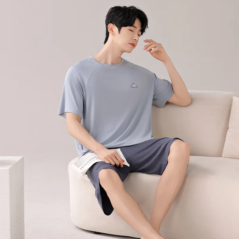 Top Melon Men Pajama Sets-2