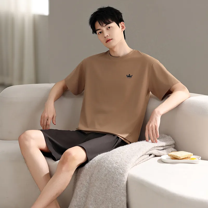 Top Melon Men Pajama Sets-4