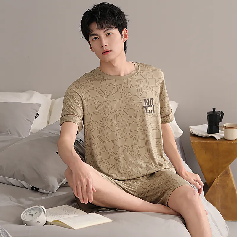 Top Melon Pajama Set Men's Image Color-5