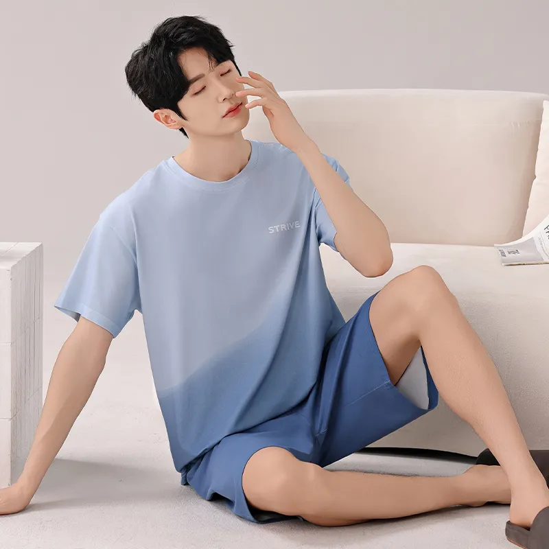 Top Melon Men Pajama Sets-3