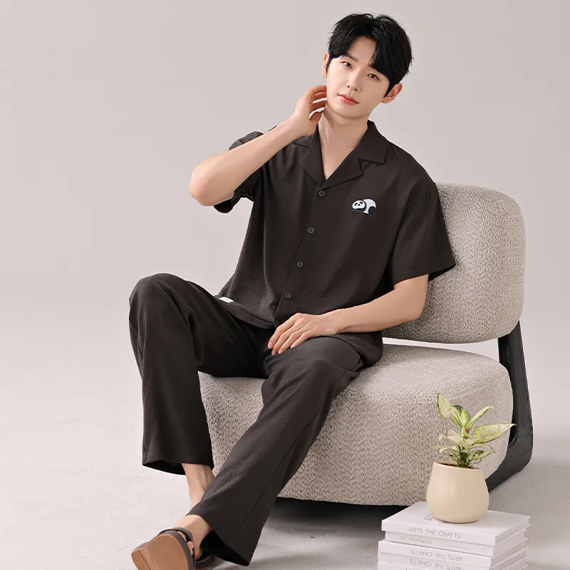 Top Melon Men Pajama Sets-2