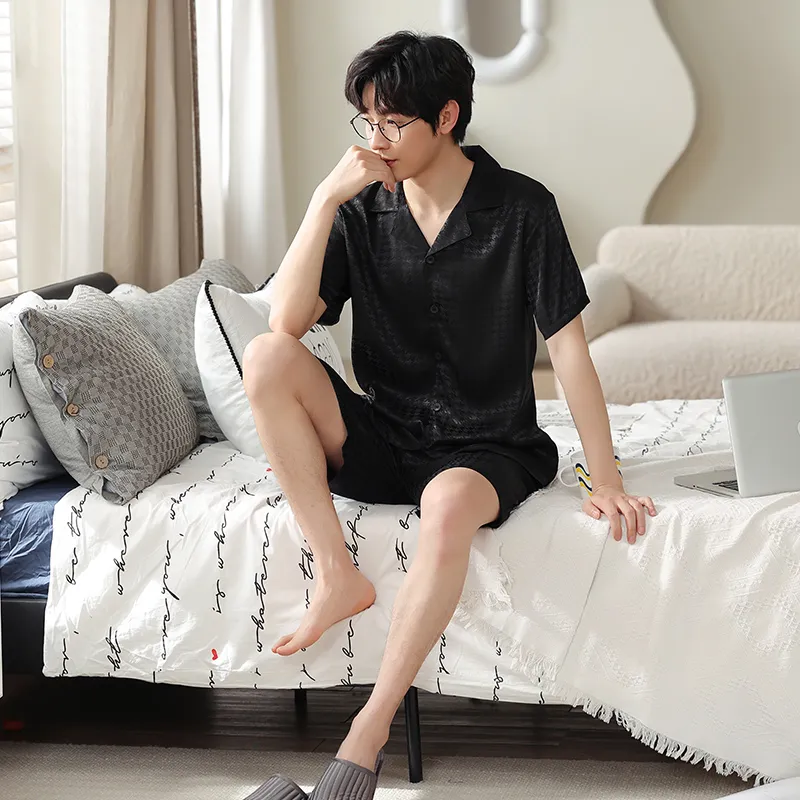 Top Melon Men Pajama Sets-3