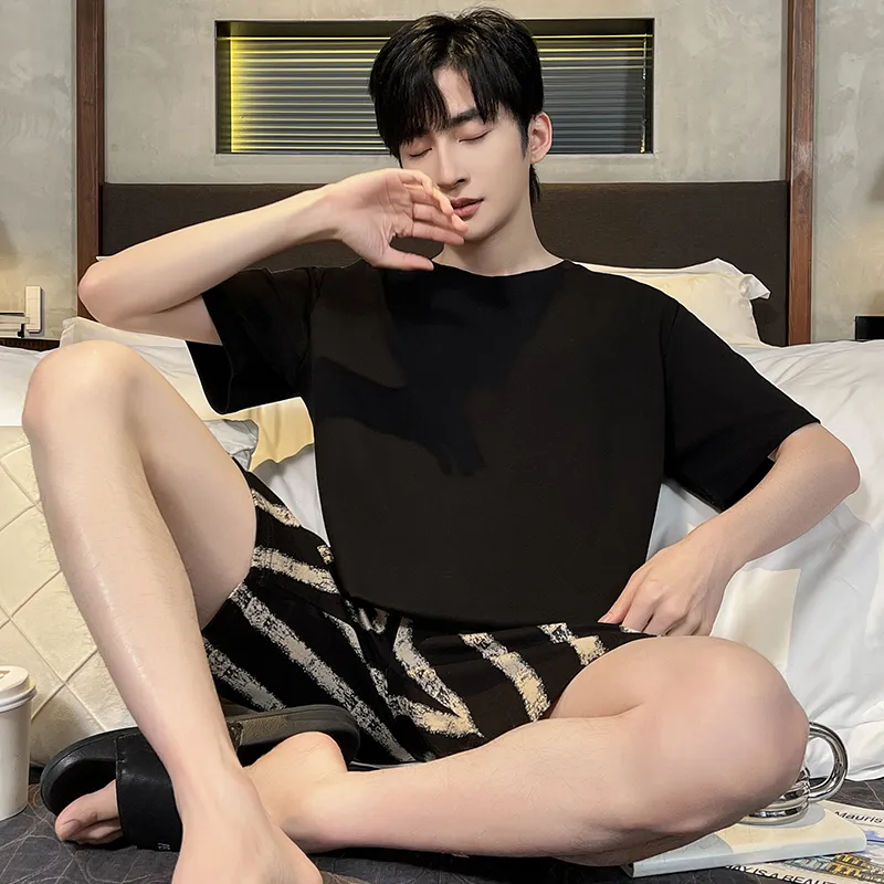 Top Melon Men Pajama Sets-5