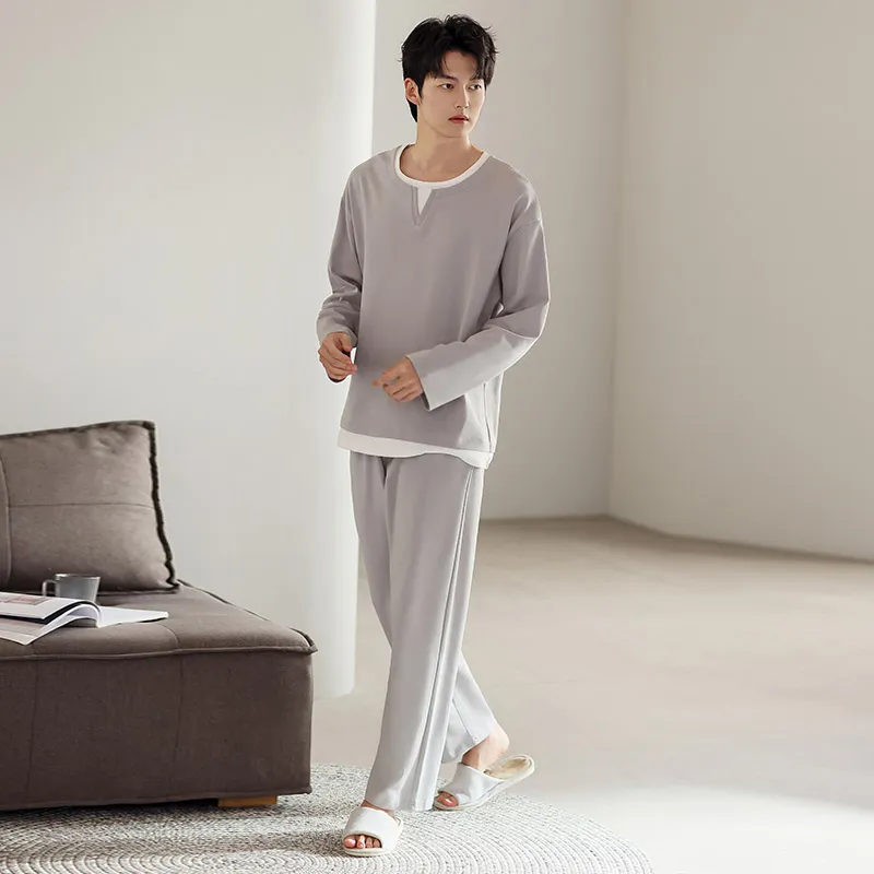 Top Melon Men Pajama Sets-4