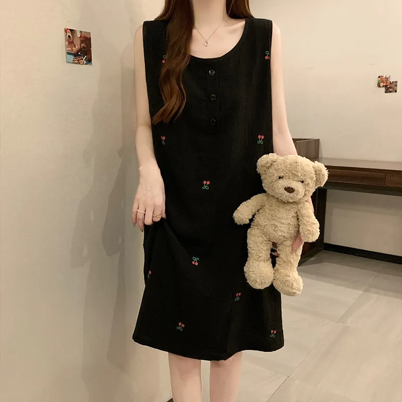 Top Melon Nightgown Women's Image Color-3