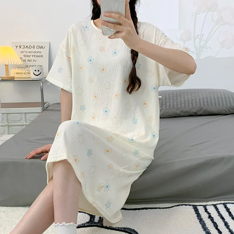 Top Melon Nightgown Women's Image Color-3