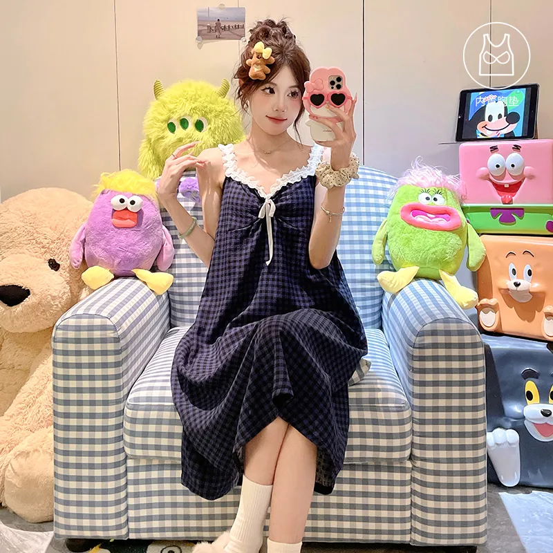 Top Melon Nightgown Women's Image Color-1