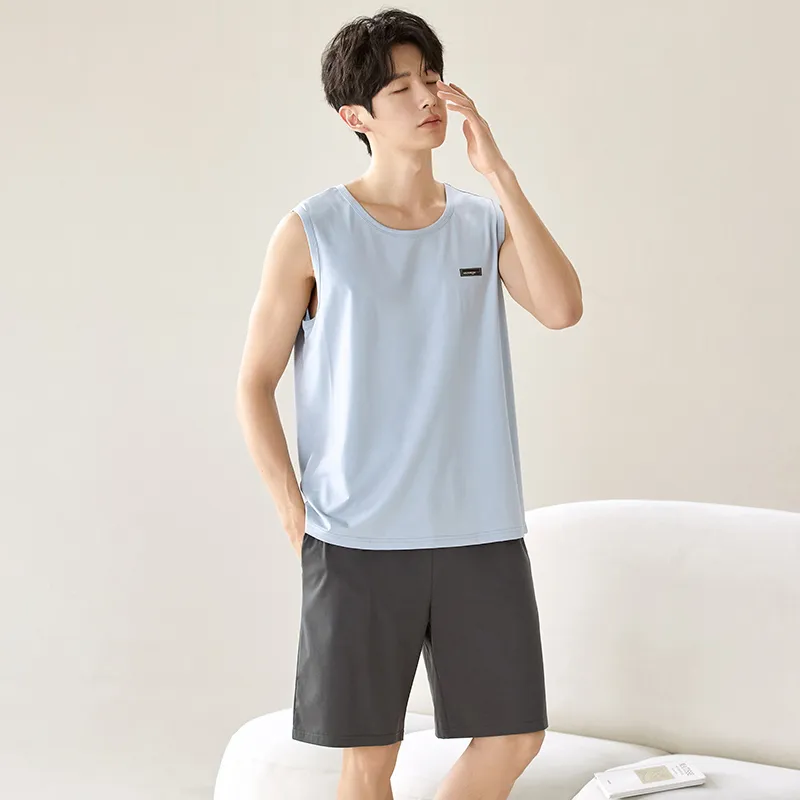 Top Melon Pajama Set Men's Image Color-1