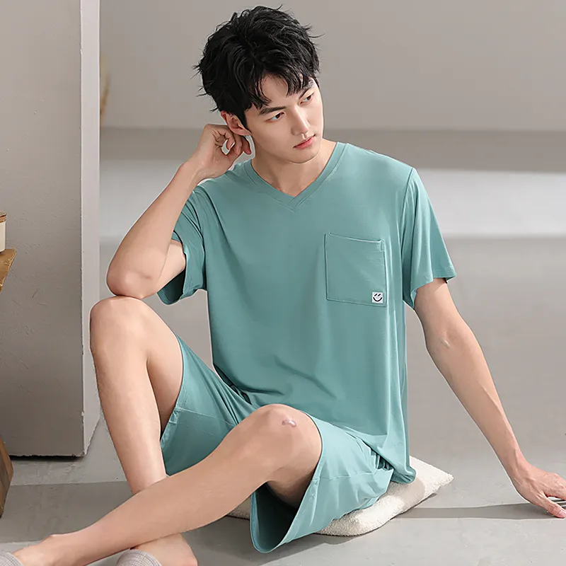 Top Melon Pajama Set Men's Image Color-3