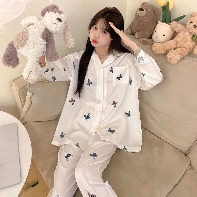 Top Melon Pajama Set Women's Image Color-4