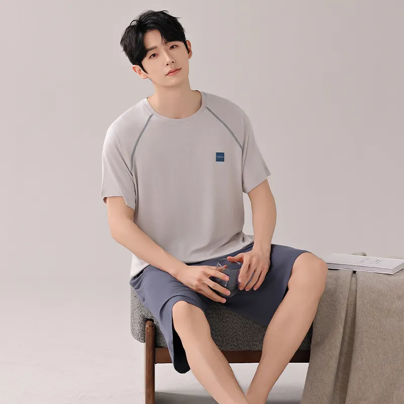 Top Melon Men Pajama Sets-2