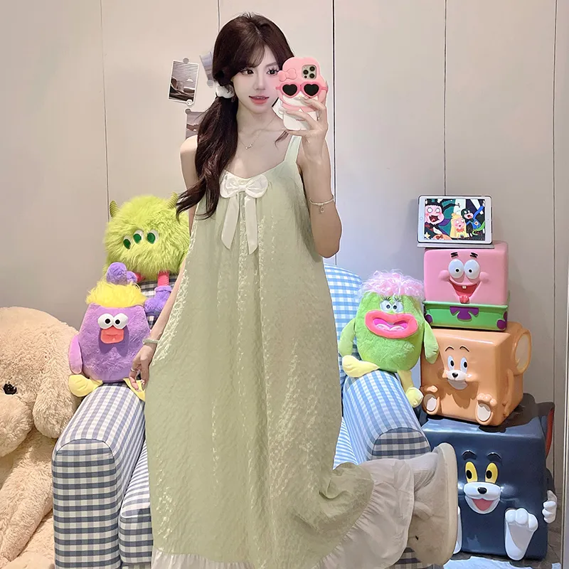 Top Melon Nightgown Women's Image Color-5
