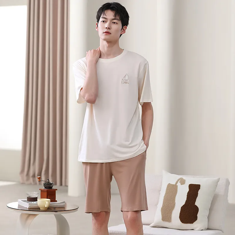 Top Melon Men Pajama Sets-1