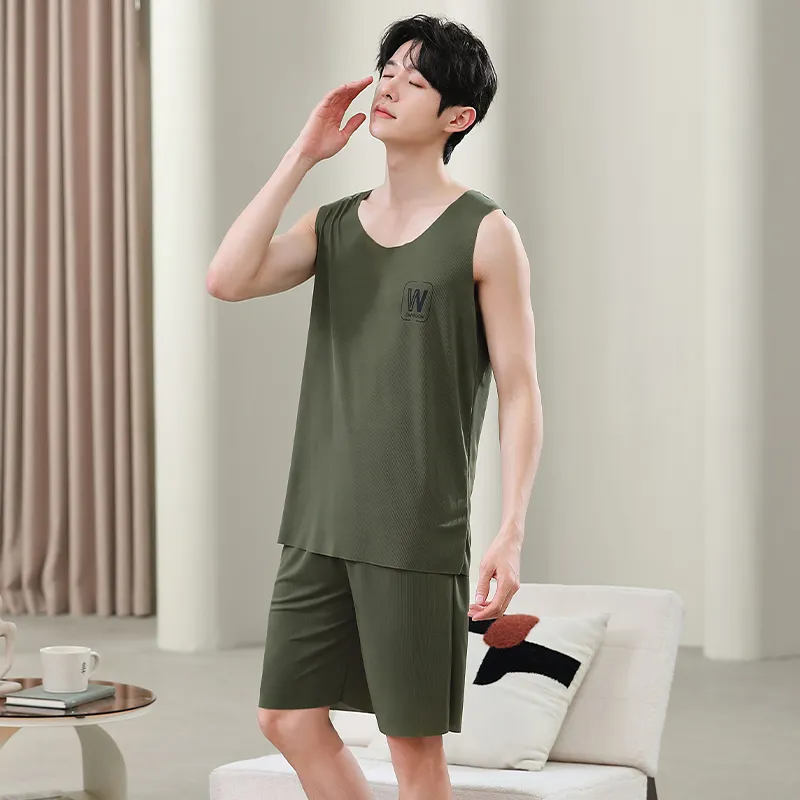 Top Melon Pajama Set Men's Image Color-1