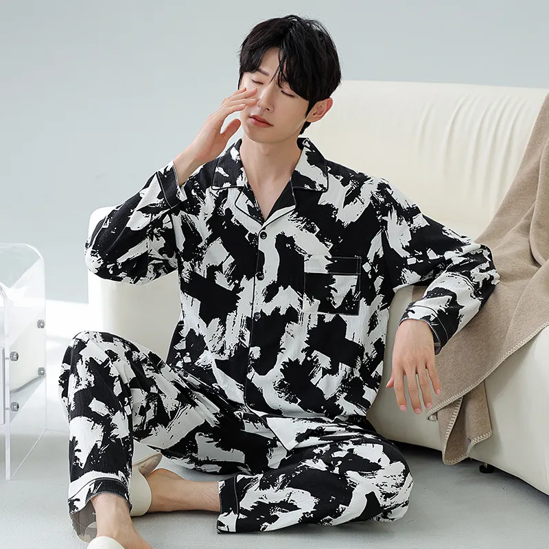Top Melon Men Pajama Sets-2
