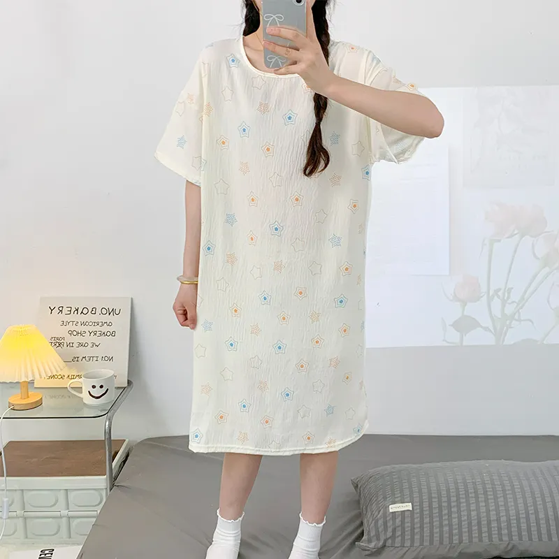 Top Melon Nightgown Women's Image Color-5