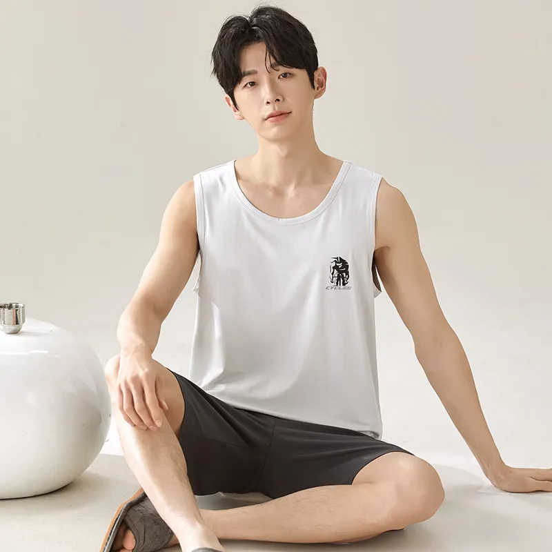 Top Melon Pajama Set Men's Image Color-4