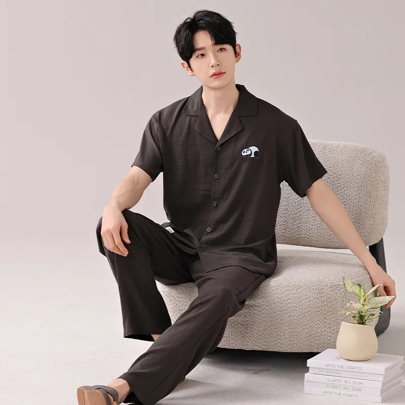 Top Melon Men Pajama Sets-3