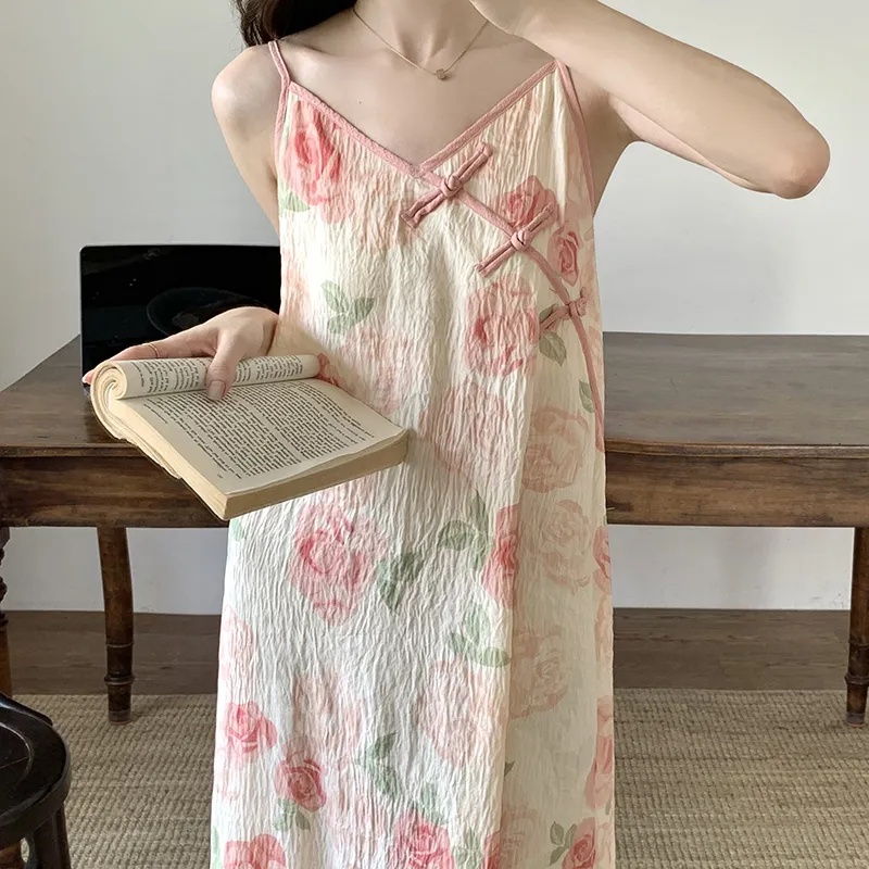 Top Melon Nightgown Women's Image Color-5
