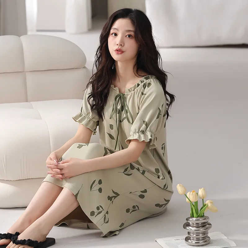 Top Melon Nightgown Women's Image Color-1