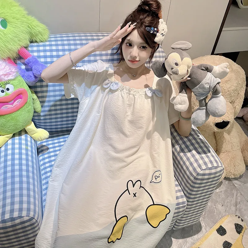 Top Melon Nightgown Women's Image Color-4