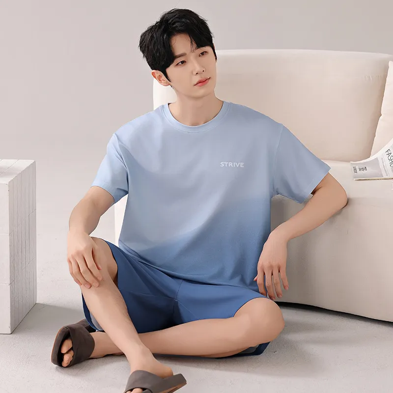 Top Melon Men Pajama Sets-4