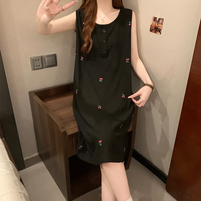 Top Melon Nightgown Women's Image Color-1