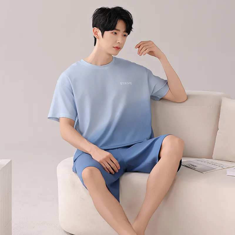 Top Melon Men Pajama Sets-7