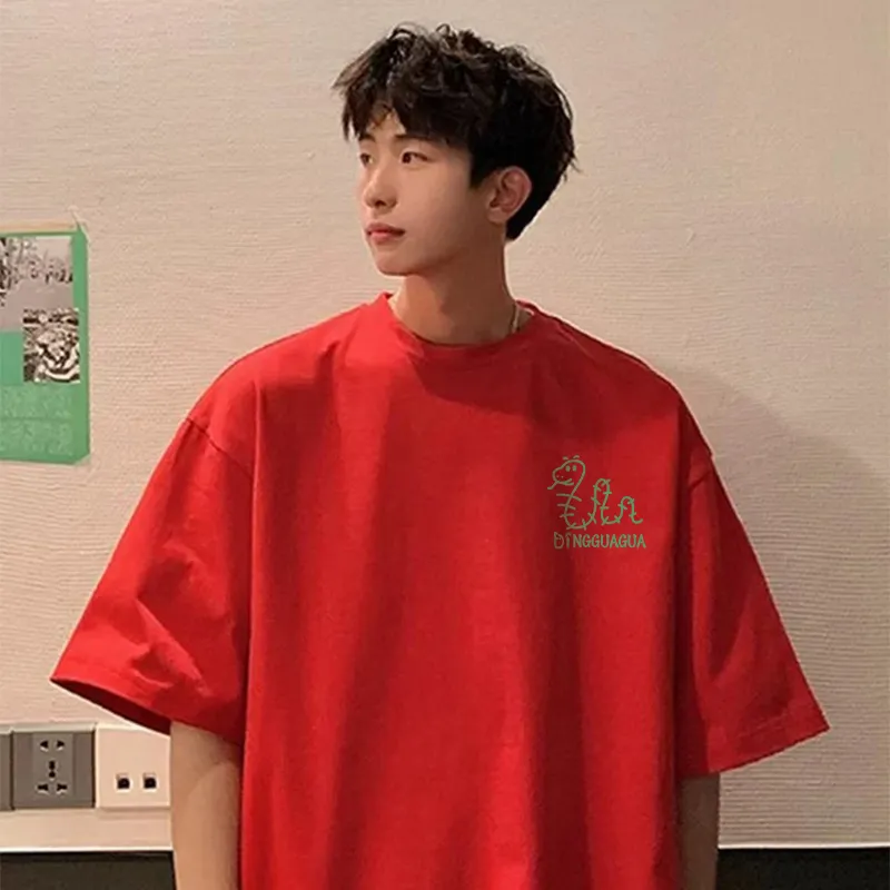 Top Melon Undershirts Unisex Red-2