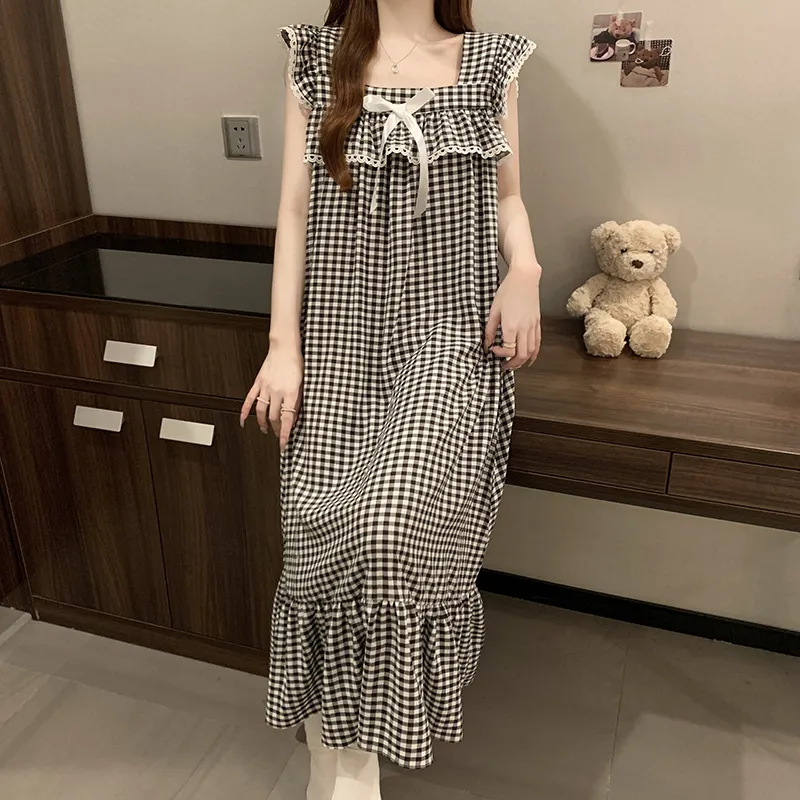 Top Melon Nightgown Women's Image Color-3