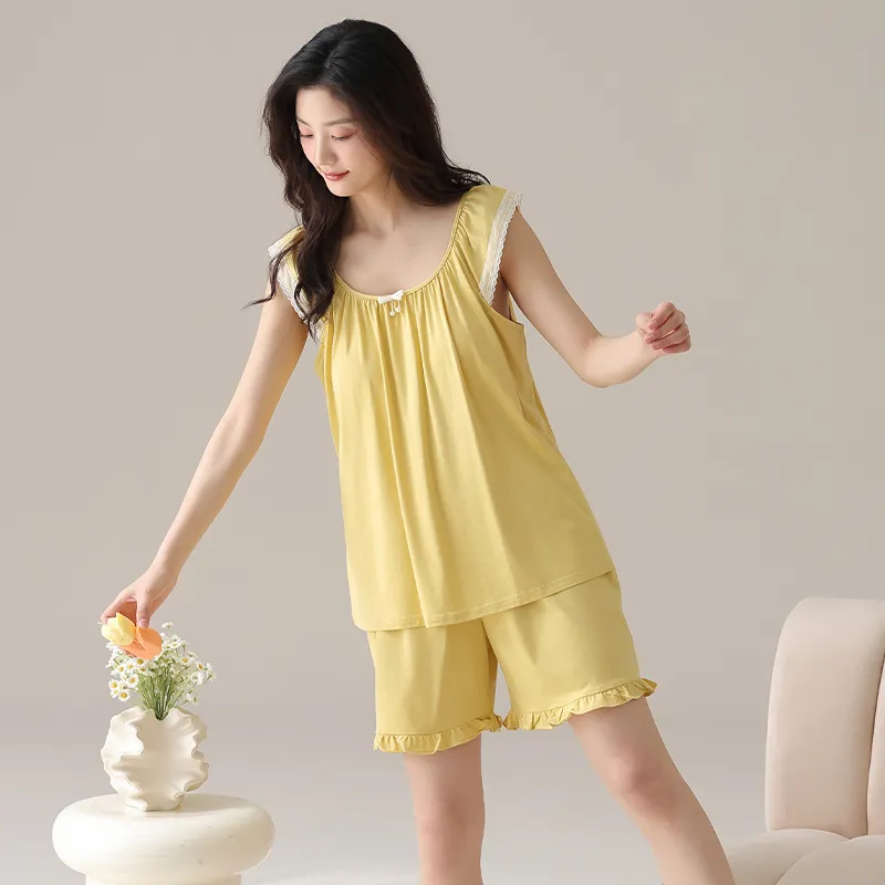 Top Melon Women's Pajama Sets-2