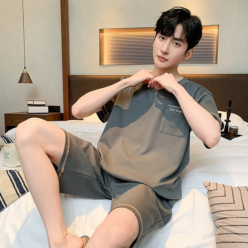 Top Melon Men Pajama Sets-3