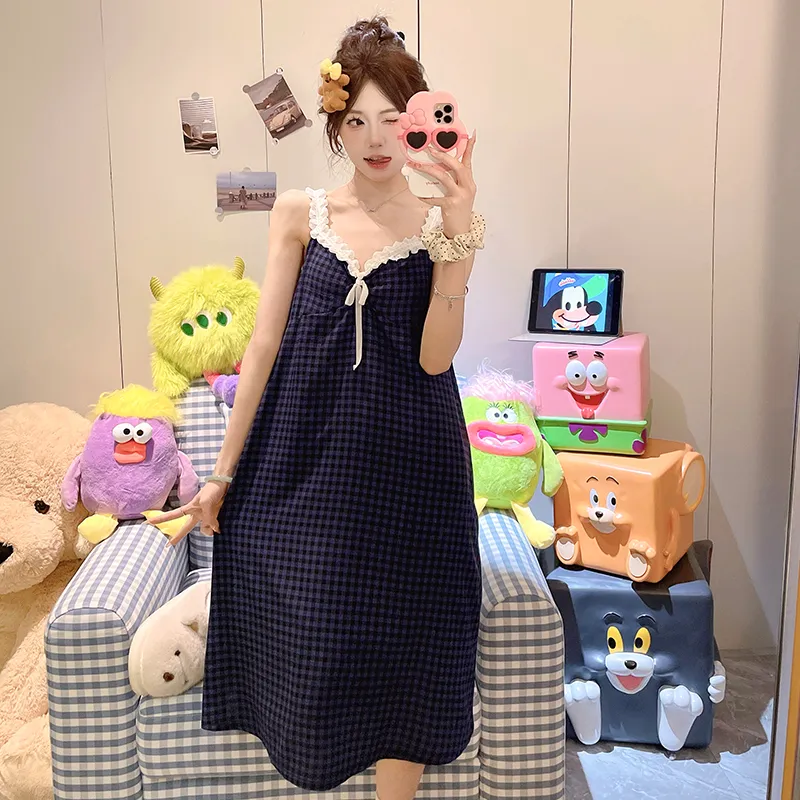 Top Melon Nightgown Women's Image Color-5