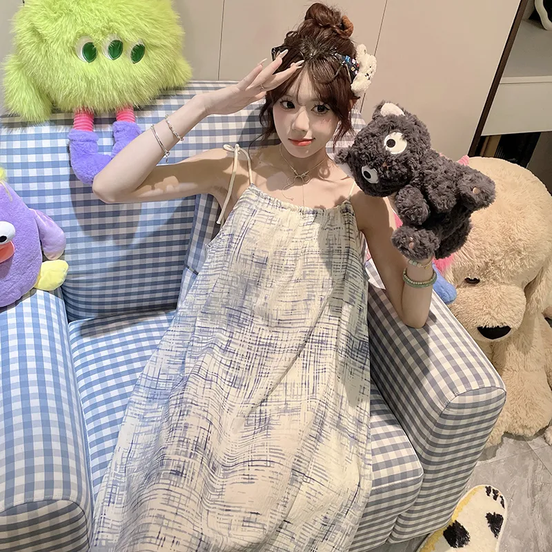 Top Melon Nightgown Women's Image Color-4