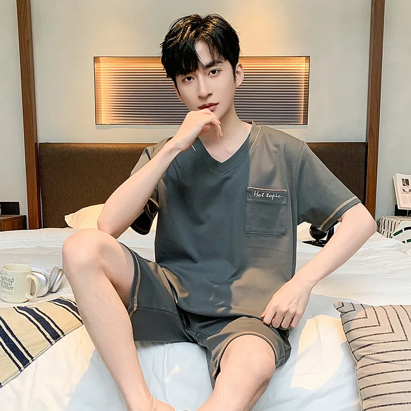 Top Melon Men Pajama Sets-2
