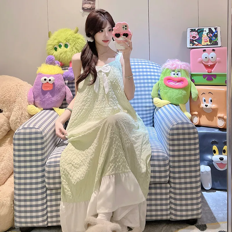Top Melon Nightgown Women's Image Color-4