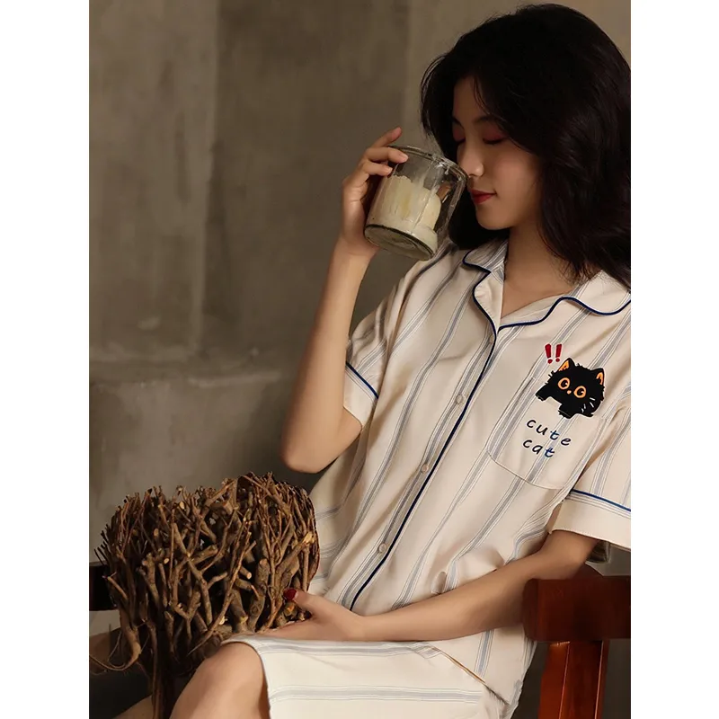 Top Melon Nightgown Women's Image Color-2
