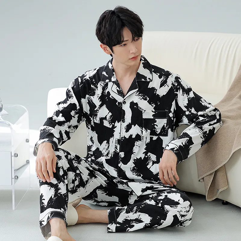 Top Melon Men Pajama Sets-1