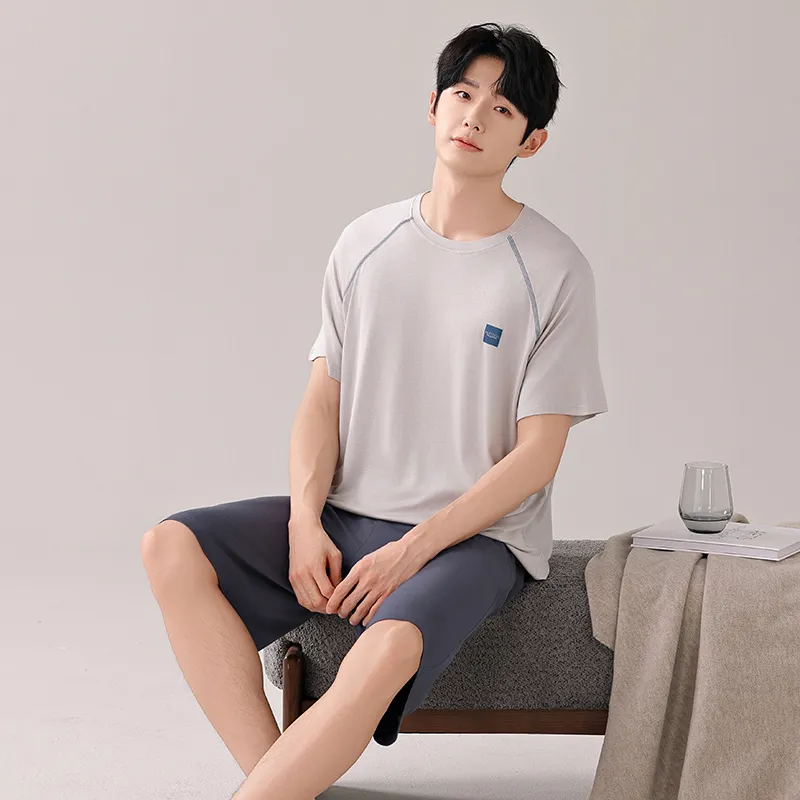 Top Melon Men Pajama Sets-6