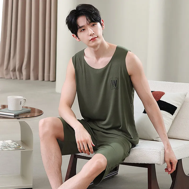 Top Melon Pajama Set Men's Image Color-5